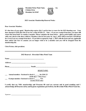 Fillable Online I certify that my NRA membership and Firearms ID card ...