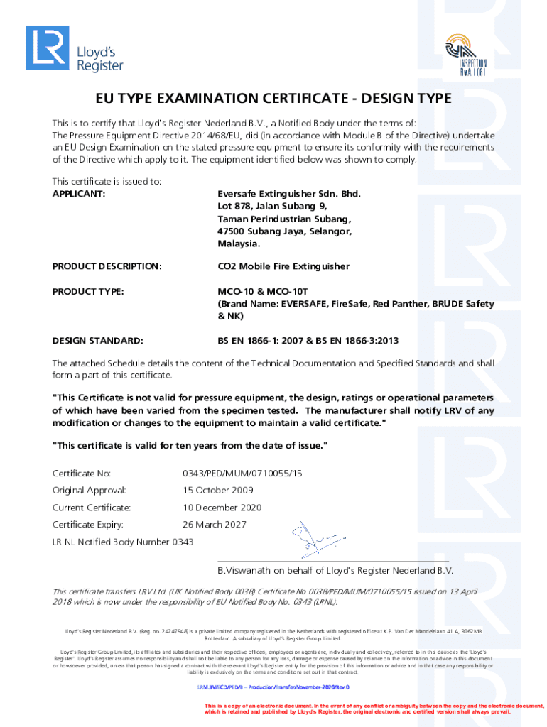 Fillable Online The Pressure Equipment Directive 2014/68/EU, did (in