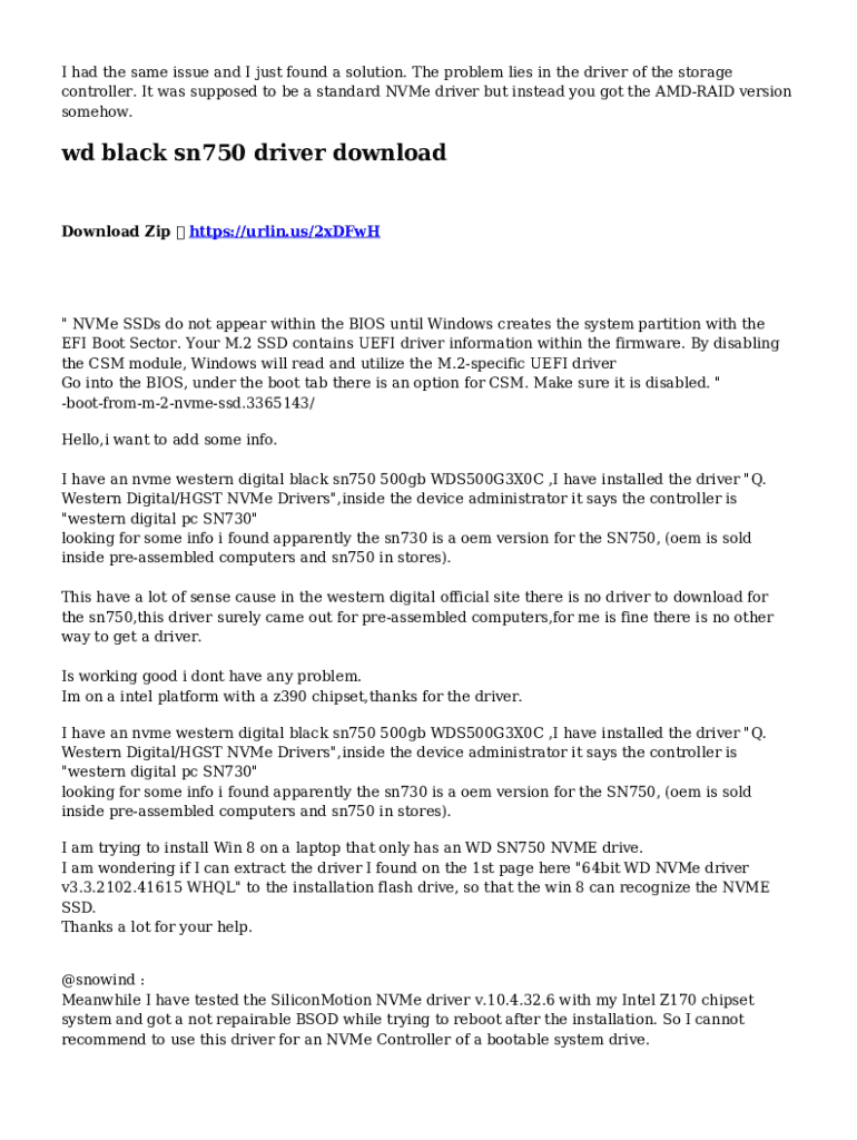 Fillable Online Internal hard drives showing as removable in Windows 10