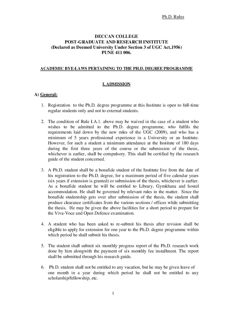 Fillable Online UGC (Institutions Deemed to be Universities