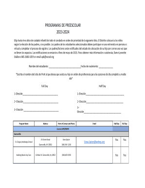 Form preview