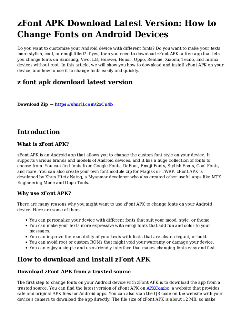 Form preview