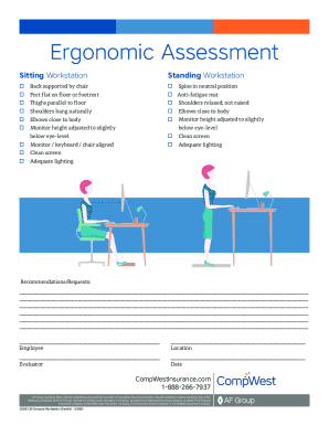 Office Workstation Ergonomics Self-Assessment Checklist ...