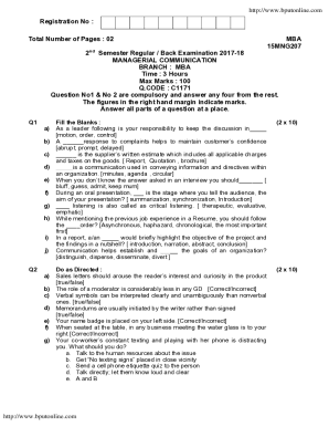 BPUT Question Papers All Courses All Semester ...