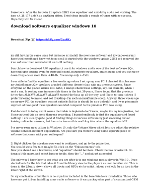 Download Software Equalizer Windows 10
