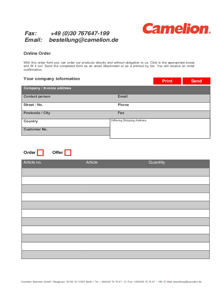 Form preview