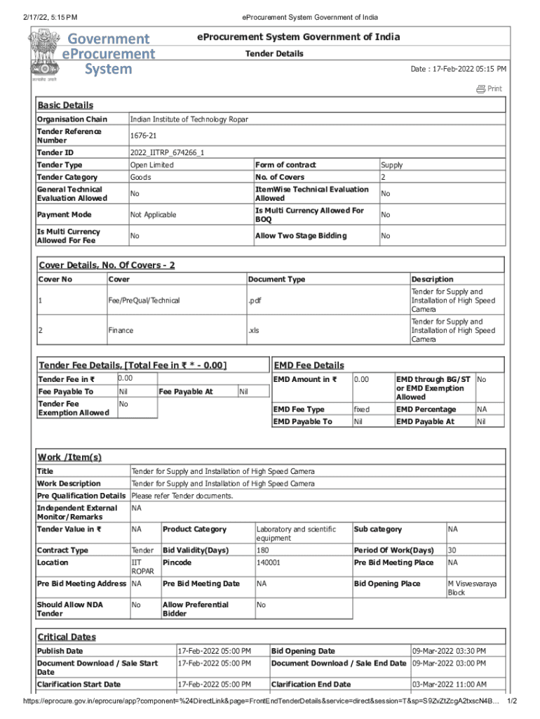 Form preview