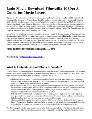 Ludo Movie Download Filmyzilla 1080p