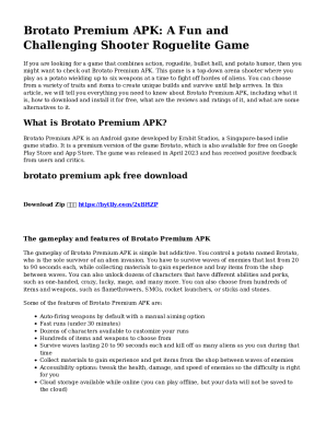 Brotato: Premium APK (Android Game) - Free Download