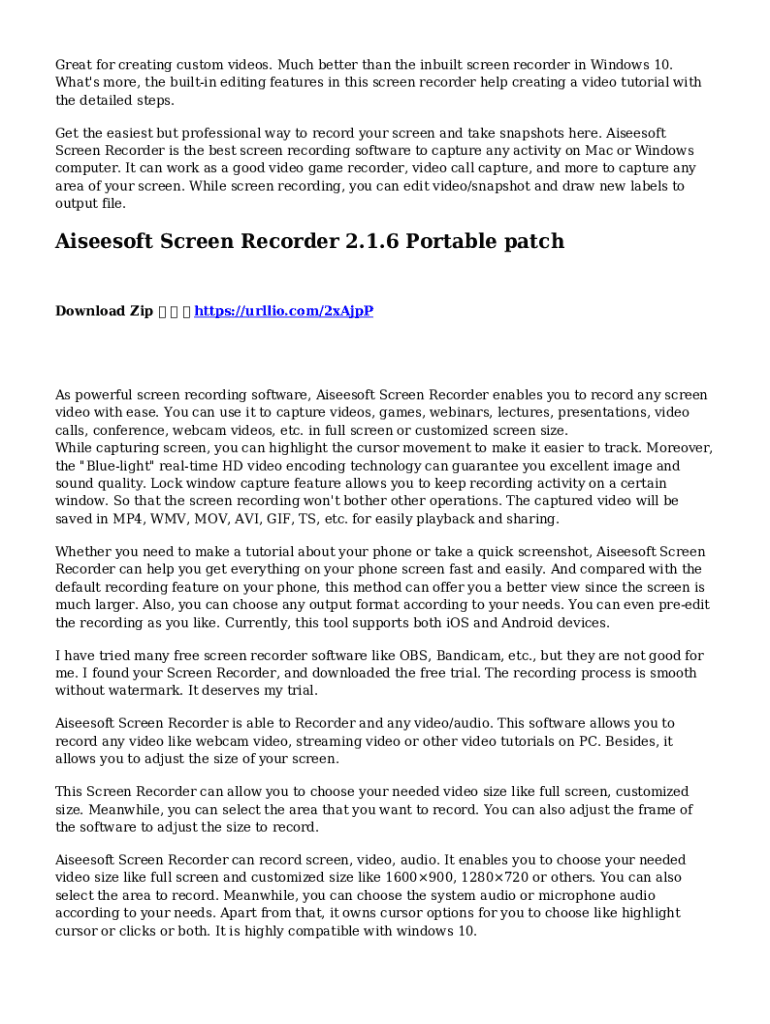 Form preview