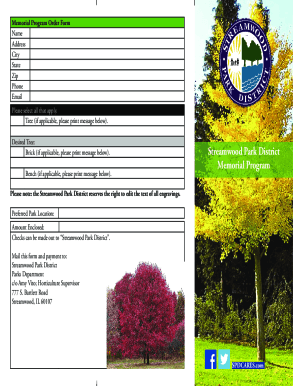 Folded Funeral Program Design And Printing (4panels)