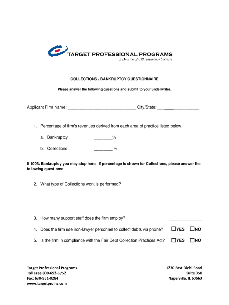 Fillable Online Lawyers Professional Liability Arch Insurance Company