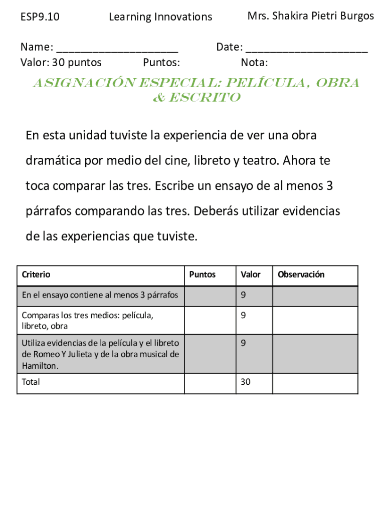 Form preview