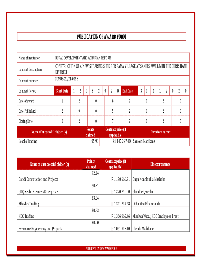 Form preview