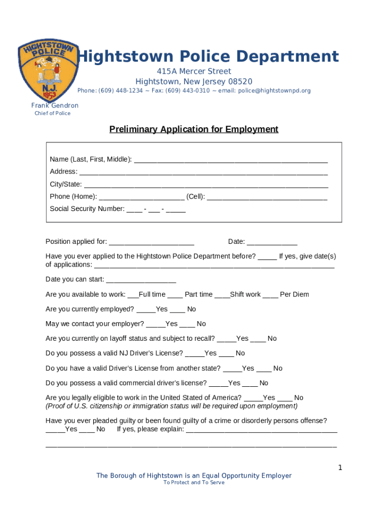 Form preview