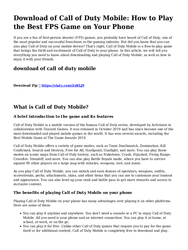Form preview