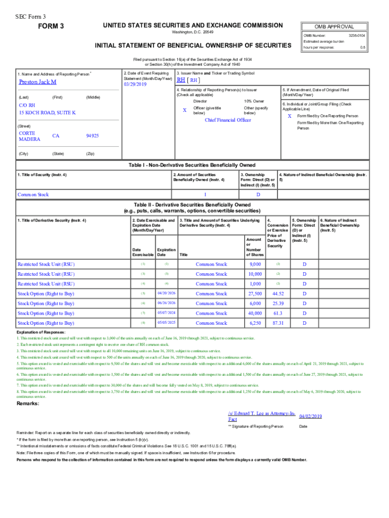 Form preview