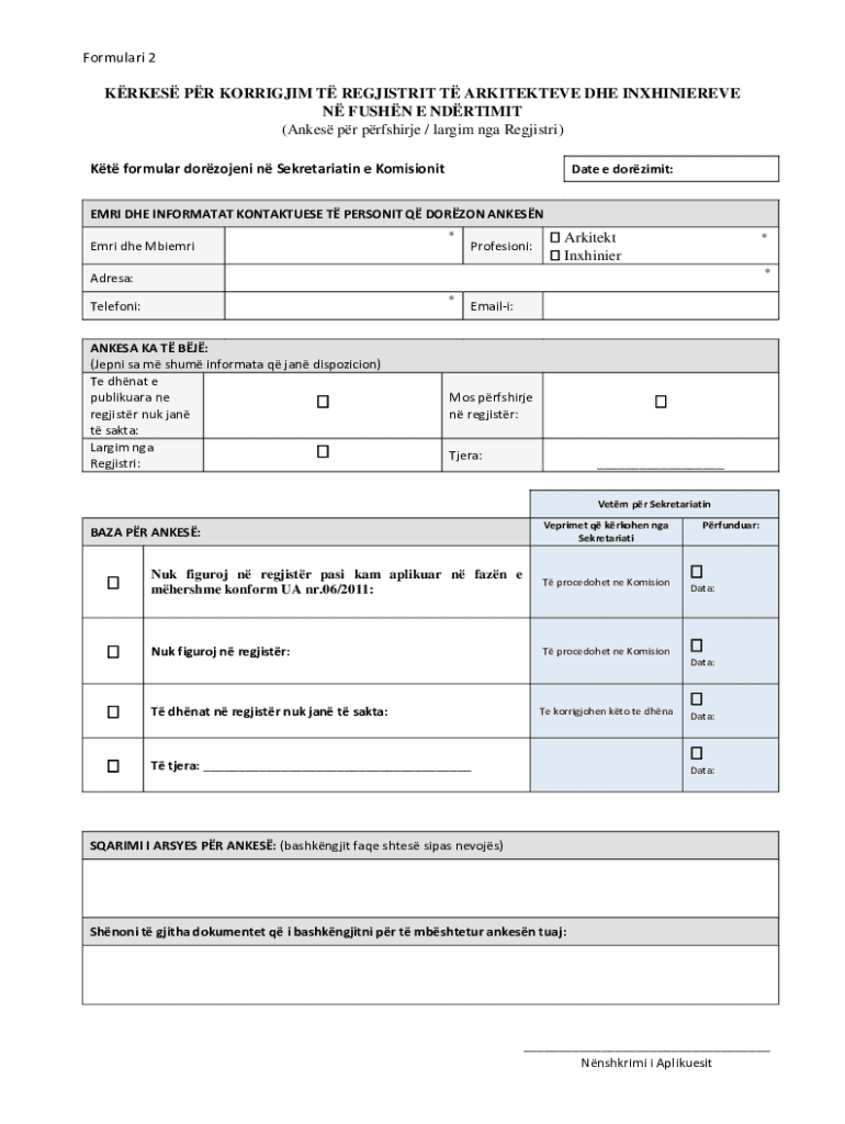Form preview