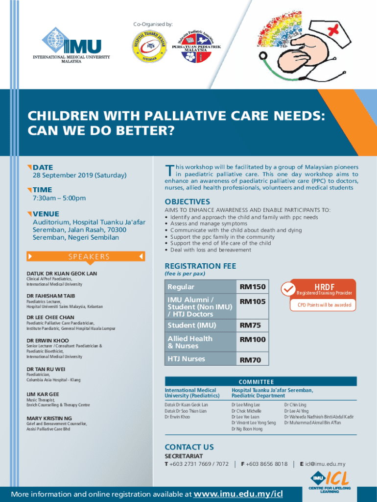 Fillable Online web imu edu A Study with the Palliative Care Outcome ...