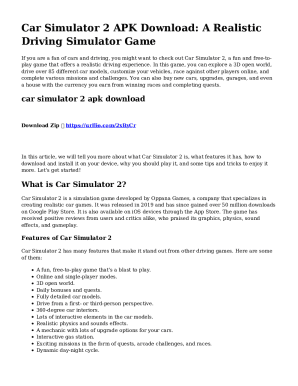 Fillable Online Car Simulator 2 Mod Apk v1 46 5 All Cars Unlocked Fax Fillable Online Car Simulator 2 Mod Apk v1 46 5 All Cars Unlocked Fax