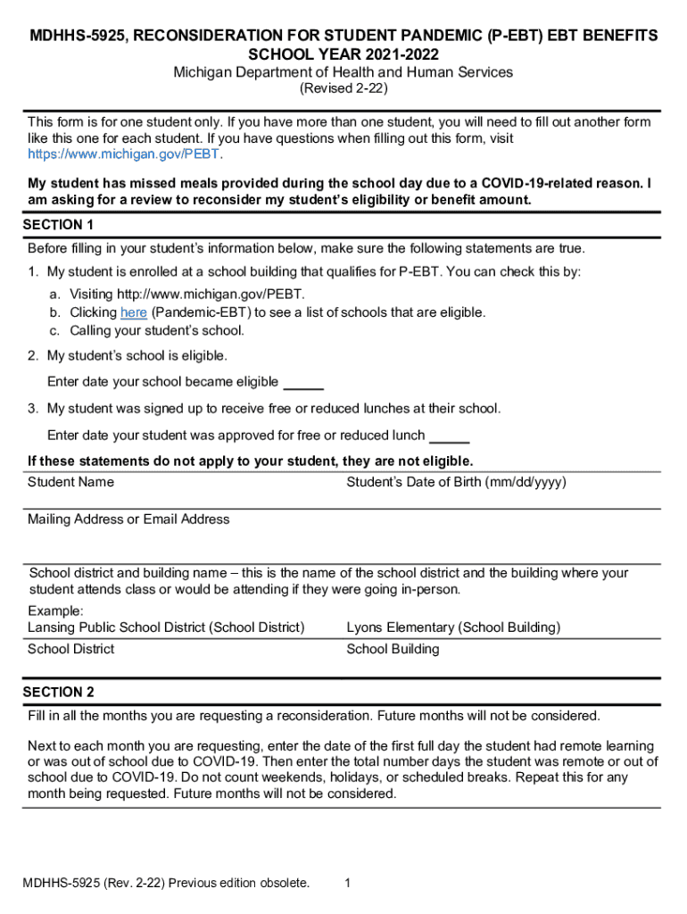 Fillable Online PEBT ENGLISH RECONSIDERATION FORM Fax Email Print