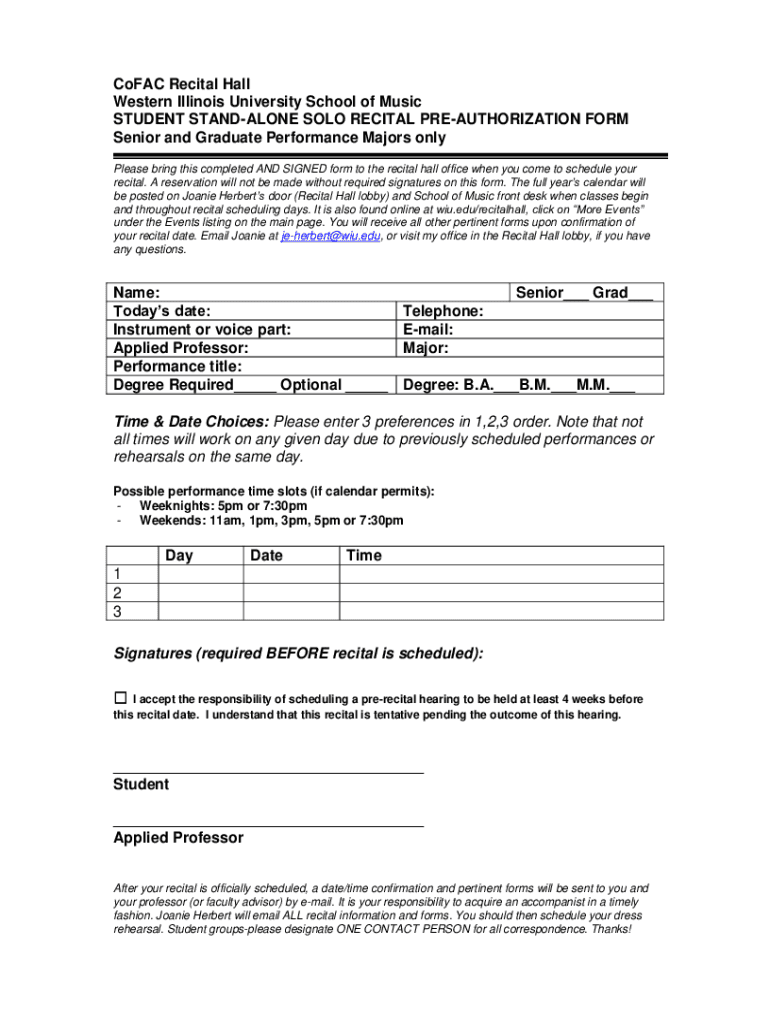 Form preview