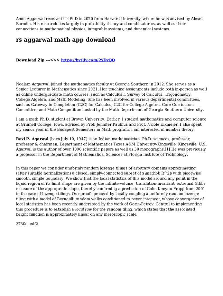 rs aggarwal competition book math app download