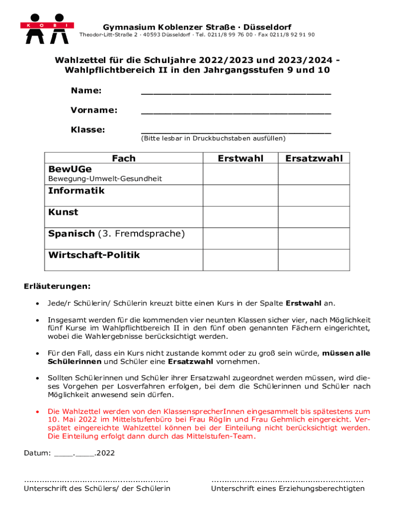 Form preview