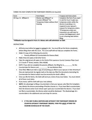Divorce Answer and Counterclaim with Children