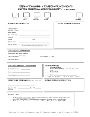 UCC Filing Memo