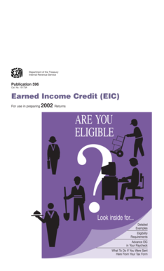 Earned Income Credit (EIC) Publication 596