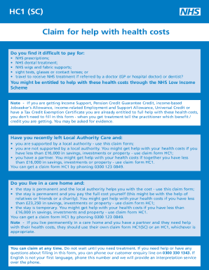hc1 sc form download