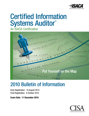 CISA Exam Registration Form