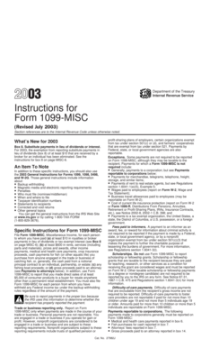 Instructions for Form 1099-MISC
