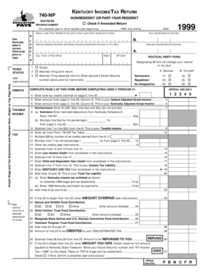 Kentucky Income Tax Return