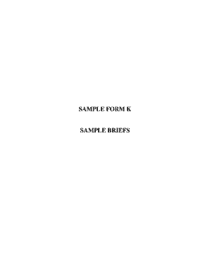California Appellant's Opening Brief Form
