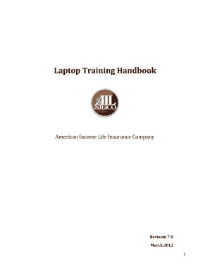 Fillable Online Laptop Presentation Handbook Fax Email Print - pdfFiller