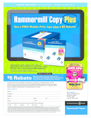SPR Hammermill App Rebate-REV - Global Office Solutions
