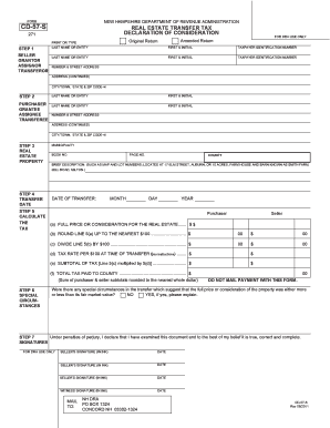 New Hampshire Real Estate Transfer Tax Declaration