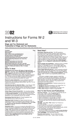 Instructions for Forms W-2 and W-3