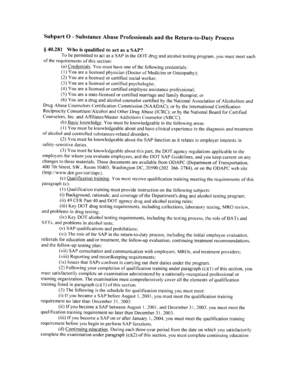 SAP Verification and Registry Form