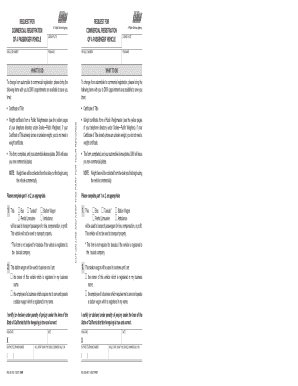 California Commercial Vehicle Registration Form