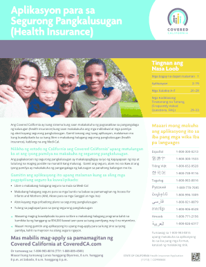California Health Insurance Application