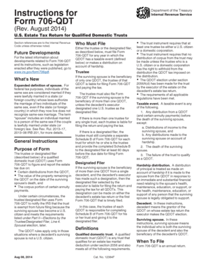 Form 706-QDT