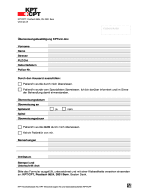 Überweisungsbestätigung KPTwin