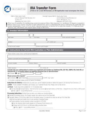 IRA Transfer Form