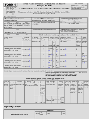 Common shares of beneficial
