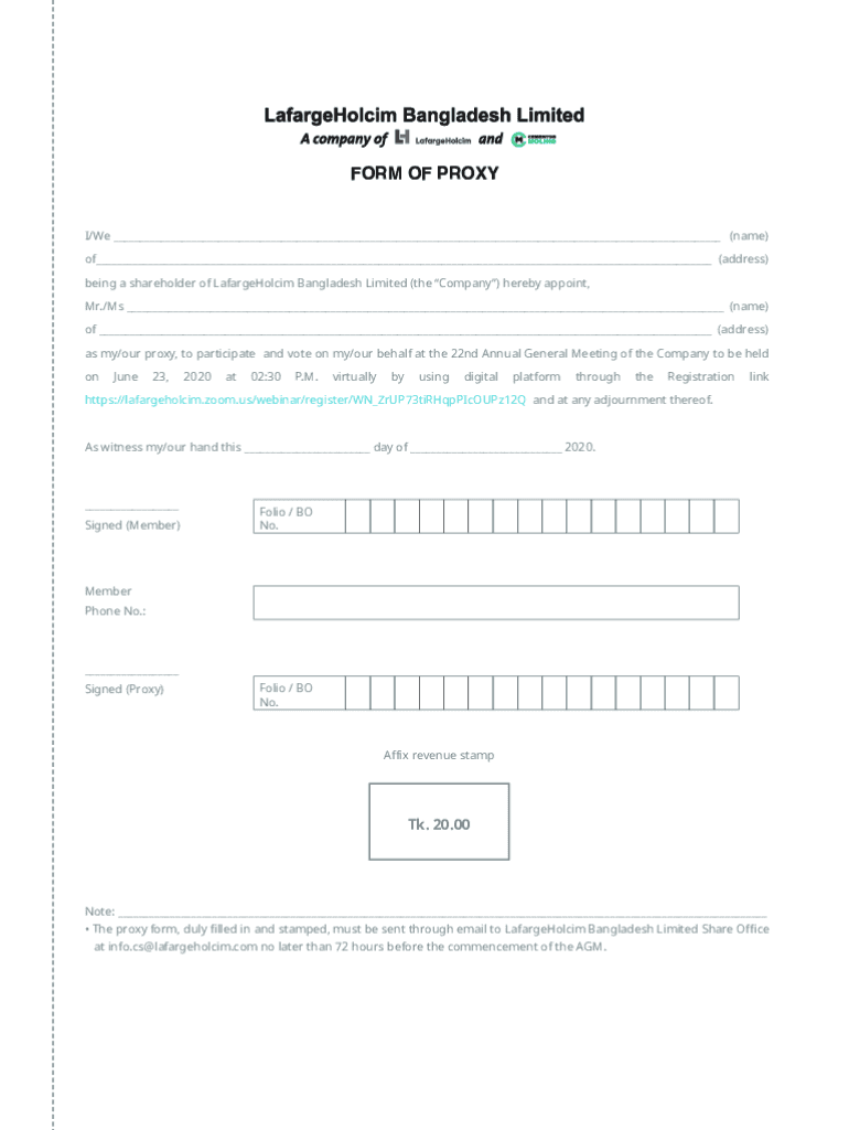 Fillable Online Lafarge Surma Cement Ltd. Fax Email Print - pdfFiller
