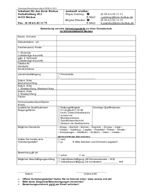 Form preview
