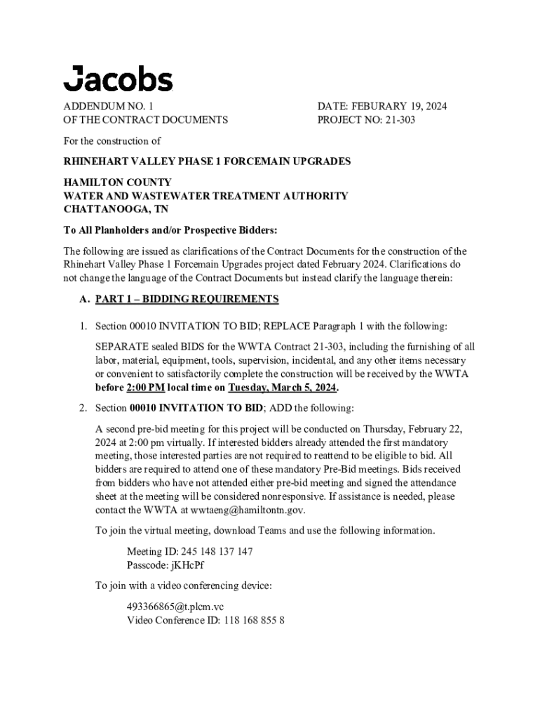 Fillable Online specifications & contract documents hilltop park